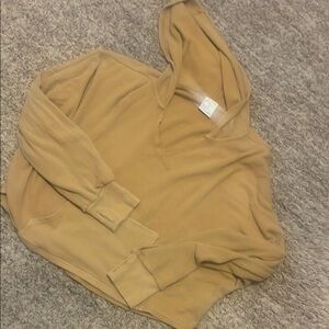 Womens wafffle hoodie